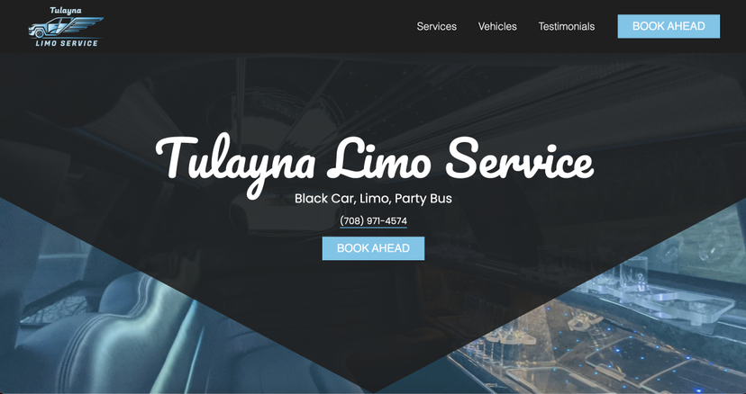 Tulayna Limo Service Homepage