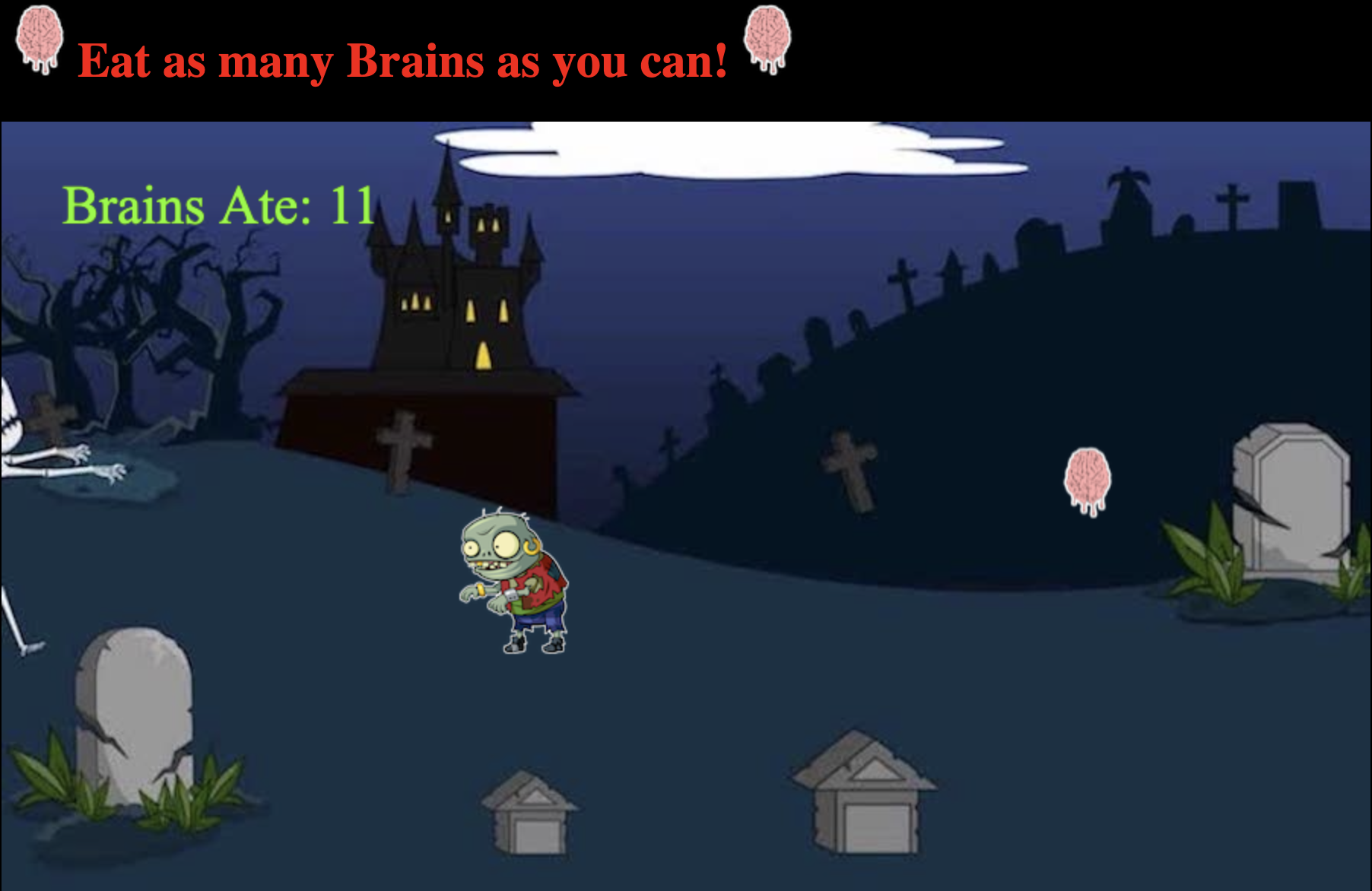 Zombie Game Homepage